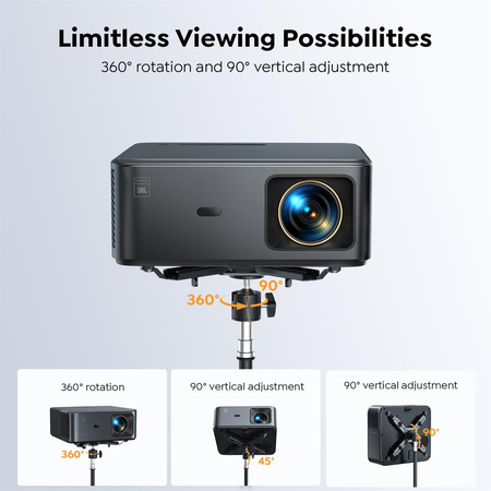 Uniwersalny Statyw Stojak Stand do Projektora 80-177cm VESA i Śruba 1/4"  Yaber YH-170