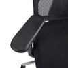 Regulowany Fotel biurowy obrotowy 4D NERO Czarny