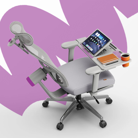 Laptopständer für Stuhl Lumbo A01 Grau