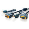CLICKTRONIC Kabel VGA + Audio 3m