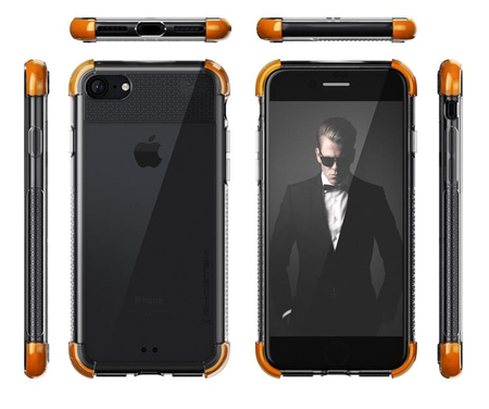 Etui Covert 2 Apple iPhone 7 8 pomarańczowy - zdjęcie 2