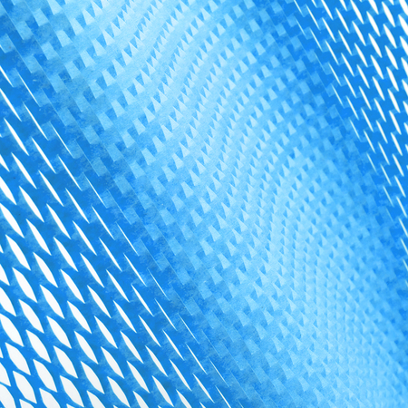 Papier mit Honigwabenstruktur – Blau 30cm 100m