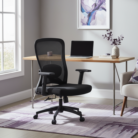 Regulowany, ergonomiczny fotel do biura Spacetronik SPC-ABEL-20