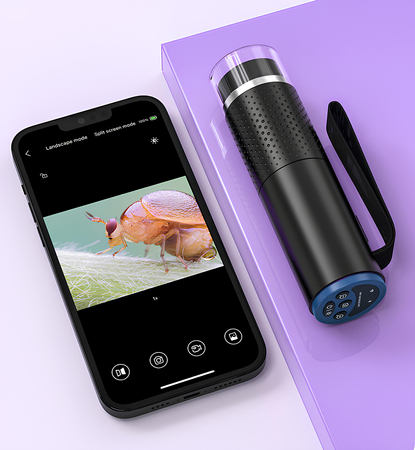 Digitales Mikroskop mit Wifi Smartphone SP-MS01B