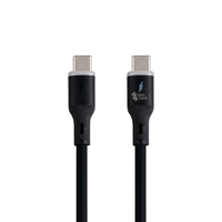 Kabel LED silikonowy USB-C do USB-C 0.5m