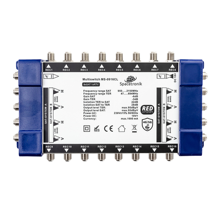 Spacetronik Pro Serie MS-0916CL 9/16C Multischalter - zdjęcie 2