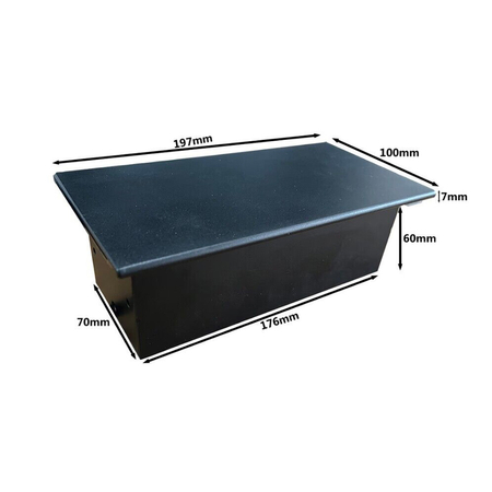 Gniazdo wpuszczane rozsuwane do blatu Spacetronik SPS-S24B V2 COMPACT