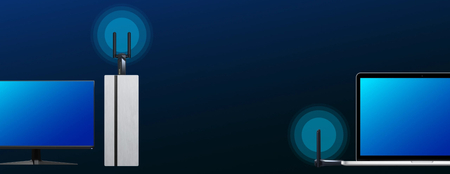 Adapter Wi-Fi AC1300 USB 3.0 do komputera 1267mb/s mini karta sieciowa odbiornik WiFi 5 LB-Link BL-WDN1300H