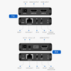 Konwerter HDMI na LAN 70m 1080P@60Hz Spacetronik SPH-HLC7