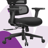 Ergonomiczny fotel Spacetronik LUMBO 33 Czarny Outlet B+