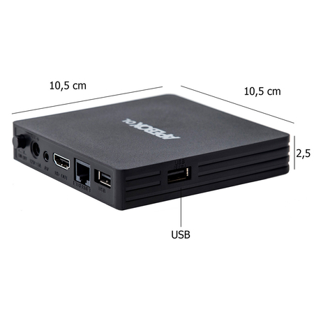 APEBOX OL 4K odbiornik TV IPTV M3U Stalker Linux OS dla operatorów TV internetowej