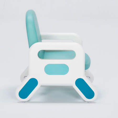 Zestaw mebli dziecięcych Spacetronik – stolik, sofa i foteliki niebieski