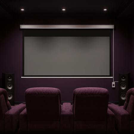 Elektryczny Ekran Projekcyjny PEV Ścienny 100"