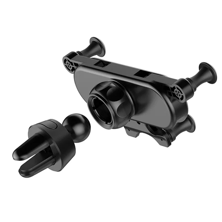 Uchwyt samozaciskowy do telefonu samochodowy na kratkę nawiewu LDNIO MG03