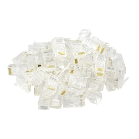 RJ45 Kat.6 UTP Durchgangsstecker PT-RJ456UT-1 25St - zdjęcie 2
