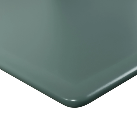 Biurko regulowane Vegard elektryczne dwusilnikowe MDF czarno-zielone