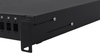Schaltschrank 19" 1U 24xSC Simplex Schwarz Fest