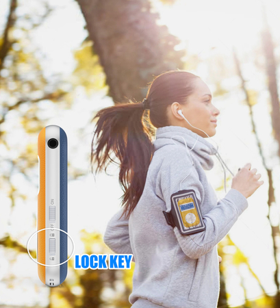 Przenośne kieszonkowe Radio DAB+ FM z ekranem LCD wbudowanym akumulatorem