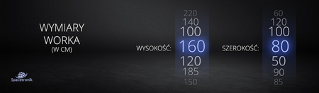 Worek Sztauerski BDB1018, 100x180cm poduszka powietrzna, zabezpieczenie transportowe ładunku