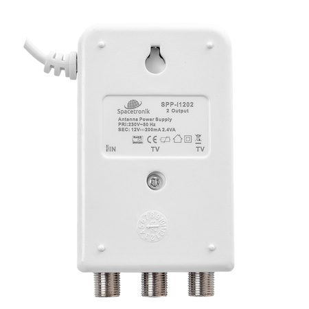 Spacetronik Zasilacz antenowy 2x12V SPP-I1202
