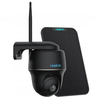 Inteligentna kamera Reolink Argus PT 5Mpix WiFi 2,4 i 5GHz z detekcją osób, czarna + Panel słoneczny