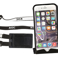 Klettplattenset + Wasserdichte Tasche L 47" schwarz