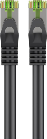 LAN Patchcord CAT 8.1 GHMT S/FTP schwarz 025 - zdjęcie 2