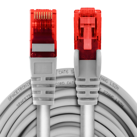 RJ45 CAT 6 U/UTP AWG24 weiß 20m Kabel - zdjęcie 2