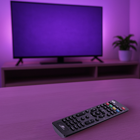 DVB-T2 Decoder Fernbedienung Spacetronik U3 U8 SP-RCAUX - zdjęcie 2