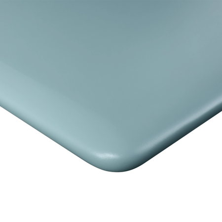 Biurko regulowane Vegard elektryczne dwusilnikowe MDF czarno-niebieskie