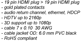 Goobay Hochgeschwindigkeits-Flach-HDMI-Kabel - 2m