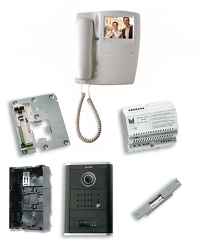 Zestaw wideodomofonu jednorodzinny  2-wire Alcad KVS-50601