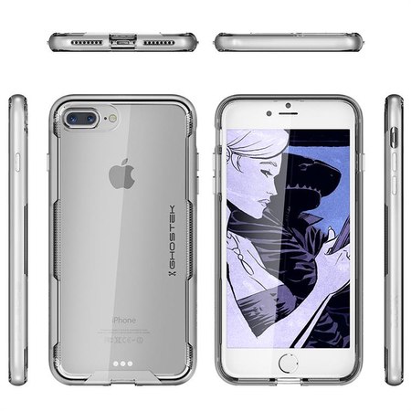 Cloak 3 Hülle Apple iPhone 7 Plus 8 Plus silber - zdjęcie 2