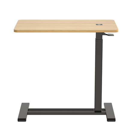 Stolik z manualną regulacją Buddy 08 czarny drewno Outlet A