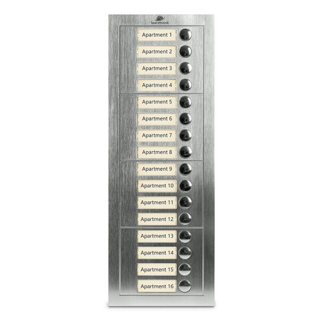 Spacetronik SPD-DP916 zusätzliches 16-Familien-Panel - zdjęcie 2