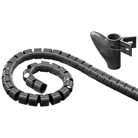 WireTube Goobay Kabelgitter 25m Schwarz - zdjęcie 2