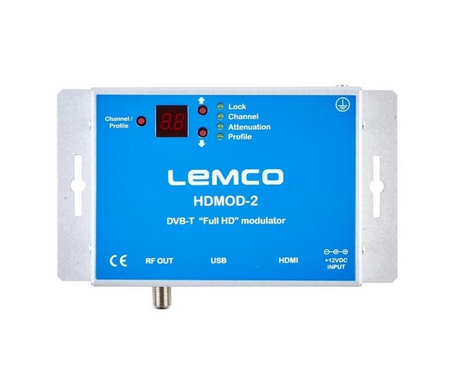 Modulator cyfrowy LEMCO HDMOD-2 DVB-T HD