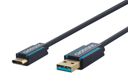 CLICKTRONIC Kabel USB - USB-C 3.2 Gen1 5Gb/s 2m OUTLET