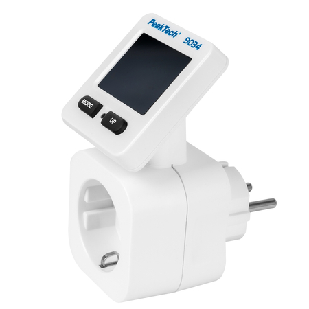 Cyfrowy Licznik Zużycia Energii PeakTech 9034