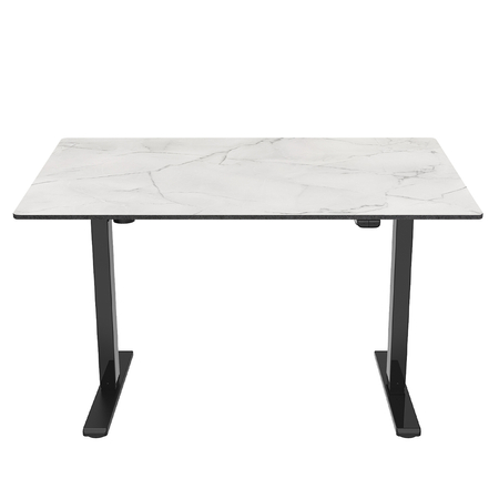 Universal-Schreibtischplatte 138x65x12cm Marmor Gelato
