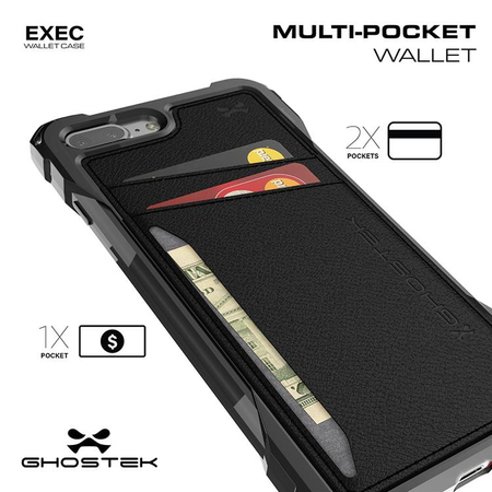Etui Exec Apple iPhone 7 8 Plus złoty