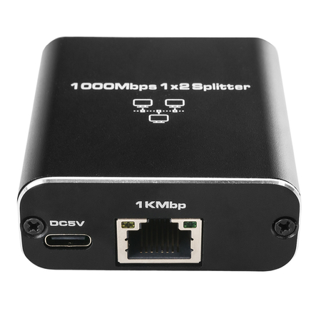 Rozdzielacz sieciowy RJ45 1 na 2 SP-LC22 Outlet A-