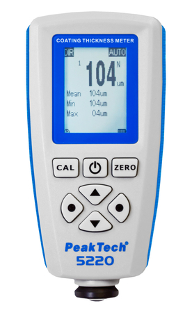 Miernik grubości powłok lakieru PeakTech 5220