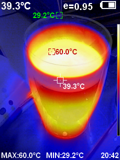 Pirometr Kamera Termowizyjna termodetektor PeakTech 5610B