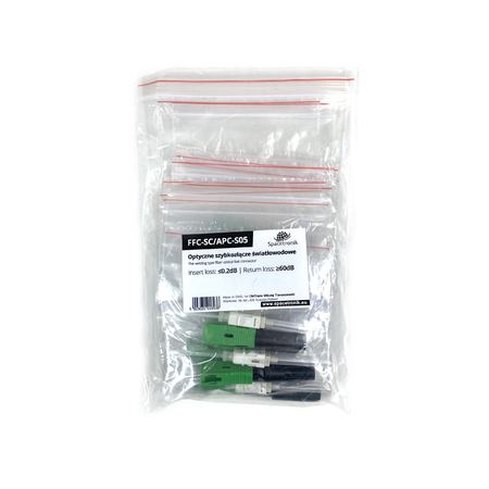 Lichtwellenleiter-Schnellverbinder FFC-SC/APC-S05 10 St. - zdjęcie 2