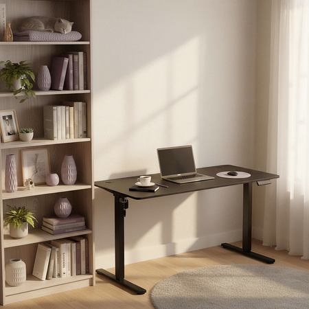 Elektryczne biurko Moris SPE-O112BB 140×70 cm Outlet C+