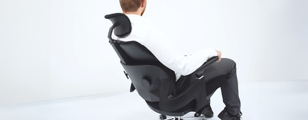 Ergonomiczny fotel do biura - REGULACJA 3D - Spacetronik SPC-BARRY-00