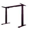 Biurko regulowane Vegard elektryczne dwusilnikowe MDF fioletowo-różowe
