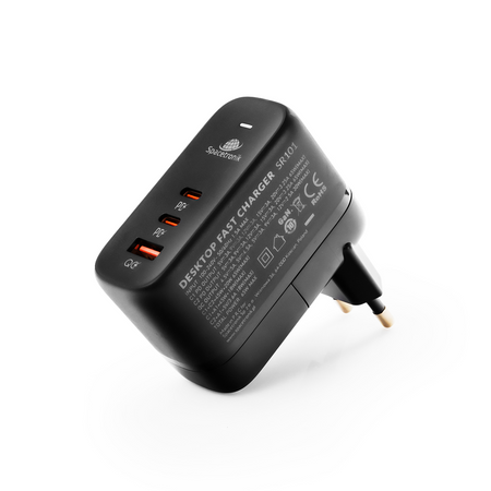 Super szybka ładowarka 65 W GaN 3 w 1 Spacetronik SR101