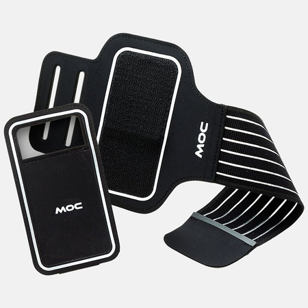 Zestaw Opaska na ramię Armband + etui Slip-In Bag L-XL Czarny